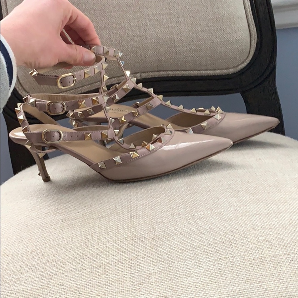 Size 38.5 Valentino Rockstuds